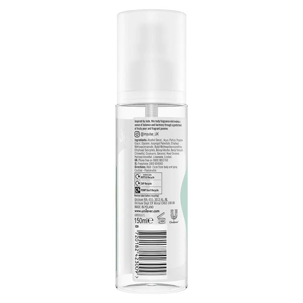 Impulse Balanced Mind Jade Body Mist